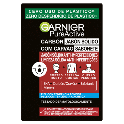 Jabon solido Pure active